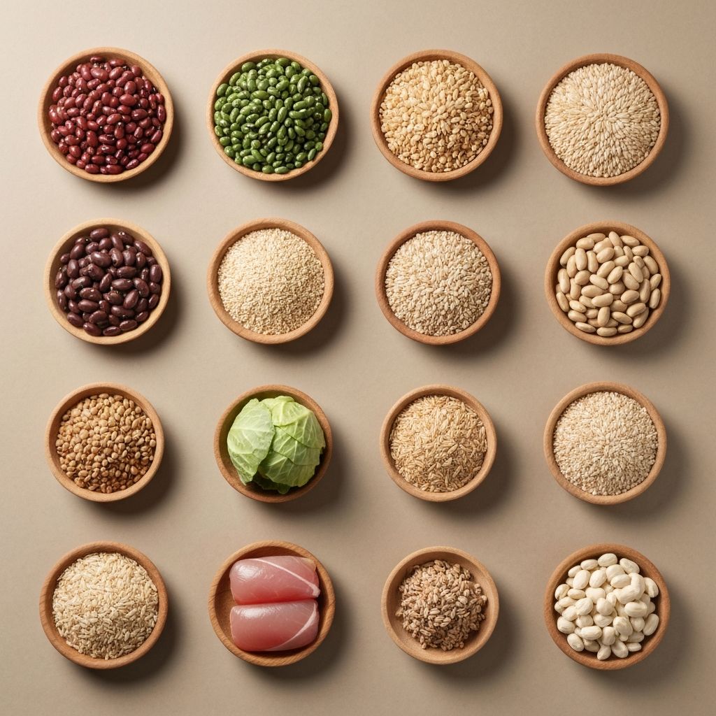 Systematic food groups analysis